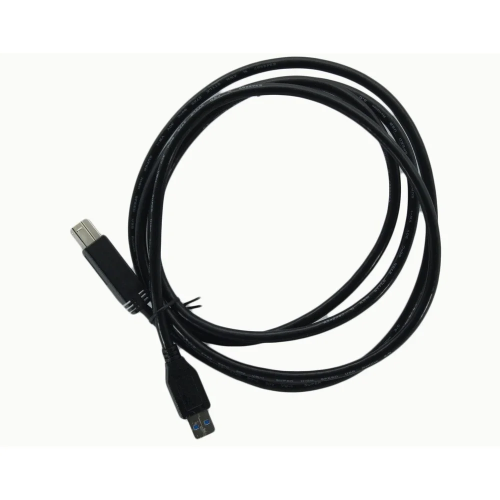 USB 3.0 SuperSpeed Cable Type A to Type B Male Printer Scanner Data Cord Black